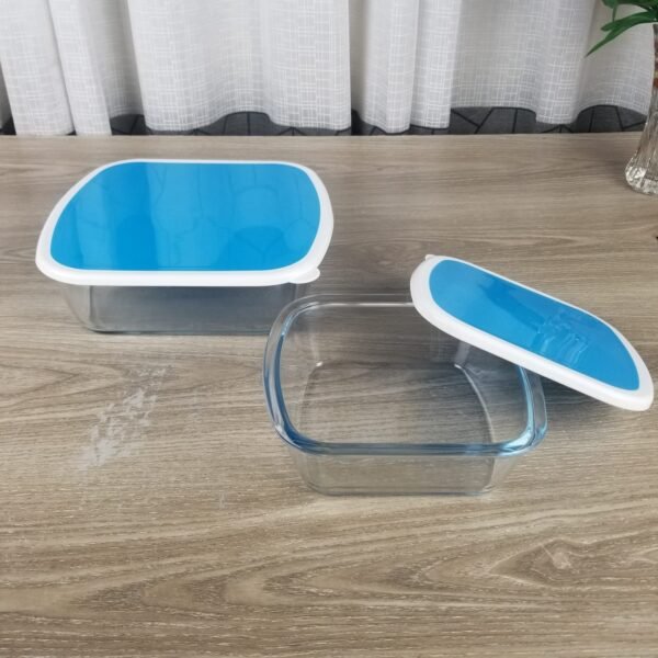 Oven proof serving dish with lid 2 pcs set- SESD (8091-2) - Image 2