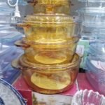 3 Pcs serving casserole set with lid- (NRB2009-3) - Image 2