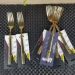 Stainless steel fork spoon 6 pcs set- SESP - Image 2