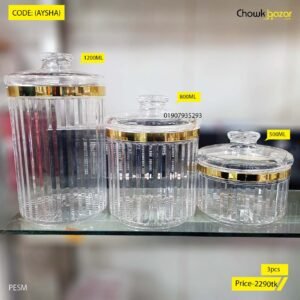 Acrylic airtight container (AYSHA)