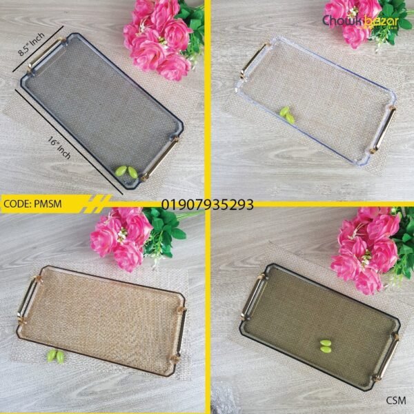 Acrylic serving tray - Image 1