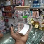 Air tight glass jar 1000ml J1416-S - Image 2
