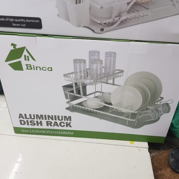Aluminum Kitchen Dish Rack MDL68 - Image 2