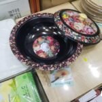 Aluminum serving bowl black- SESB - Image 3