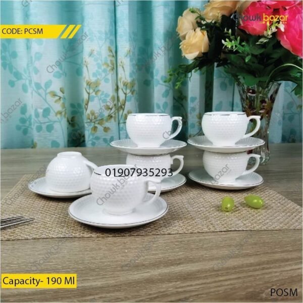 Bone china cup set Buta Buta - Image 1
