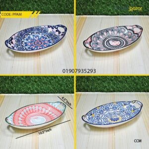 Ceramic Kebab Serving Dish