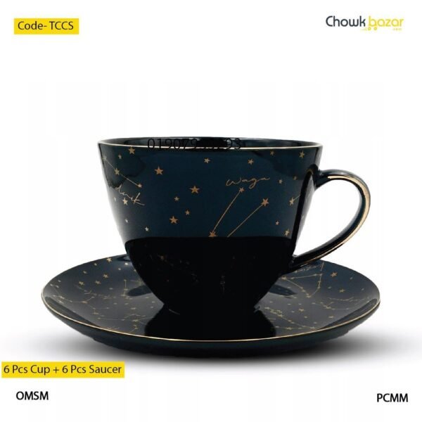 Ceramic cup set with saucer- TCCS - Image 1
