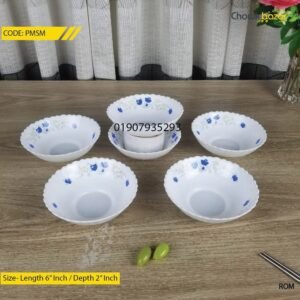 Ceramic serving bowl set- 6 pcs