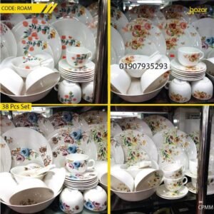 Pyrex dinner set- 38 pcs