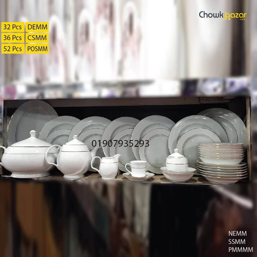 Ceramic-dinner-set.jpg Ceramic dinner set - Image 1