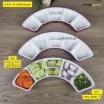 Ceramic pickle serving dish AT1690 (Unique)!