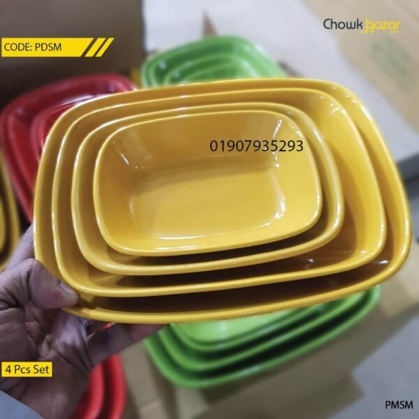 Ceramic serving set- 4 pcs - Image 1