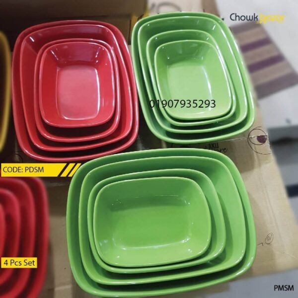 Ceramic serving set- 4 pcs - Image 1