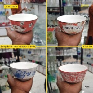 Ceramic soup bati set 6 pcs- SESB