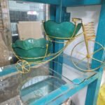 2 Tier Metal Fruit Dish - Image 2