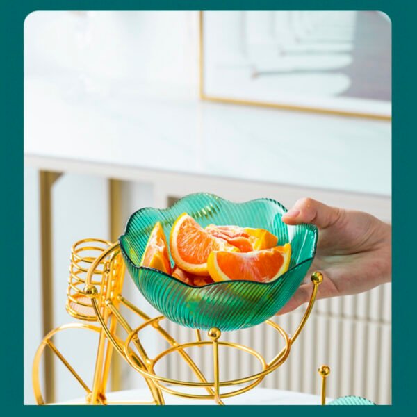 Creative glass fruit plate snack Dish - Image 3
