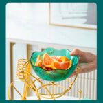 2 Tier Metal Fruit Dish - Image 4