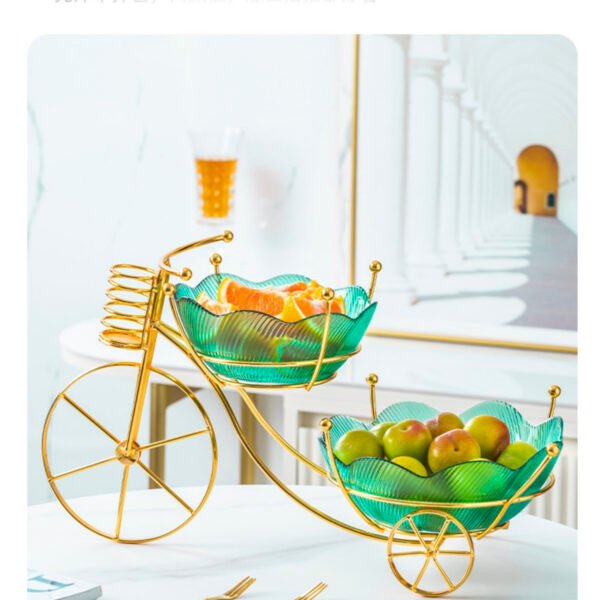 Creative glass fruit plate snack Dish - Image 6