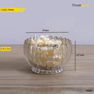 Dessert cup set- 6 pcs