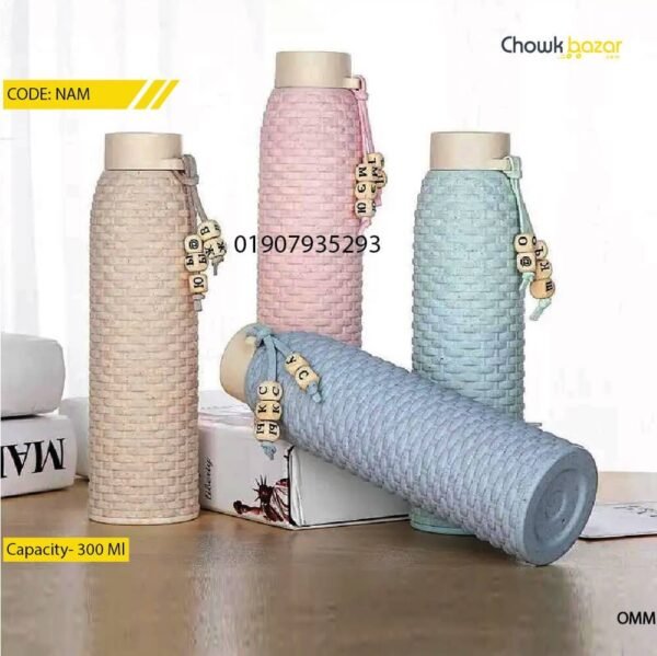 Double Layer Glass Water Bottle- 300 ml - Image 1