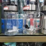 Double Wall Glass Green Tea Mug with Infuser(T5981) - Image 2