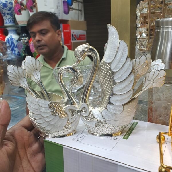 Swan Double Spoons  Set - Image 2