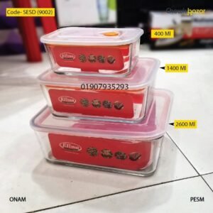 Elima glass box 3 pcs set- SESD (9005)