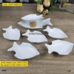 Fish style ceramic finni bati 7 pcs set- SESB (FB00725)