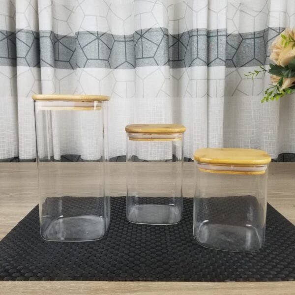 Food container glass Airtight glass jar (JB) - Image 2