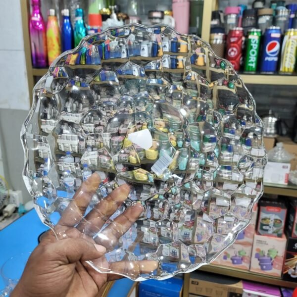 Glass Snack Fruit Dish (BJZ323-1) - Image 3