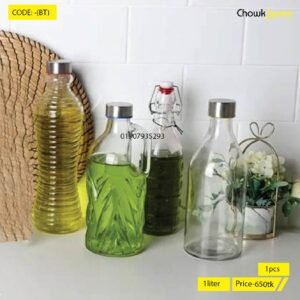 Glass Water Bottle (BT)