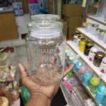 Glass food container with lid full airtight 1 liter- FKFC - Image 2