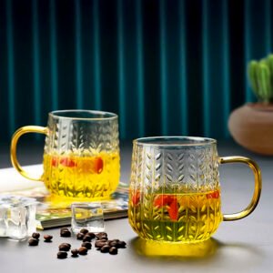 High Borosilicate Glass Water Cup & Coffe Cup