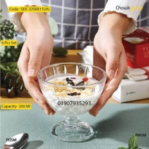 Ice-cream cup 6 pcs set- SEIC (DSKB153A)