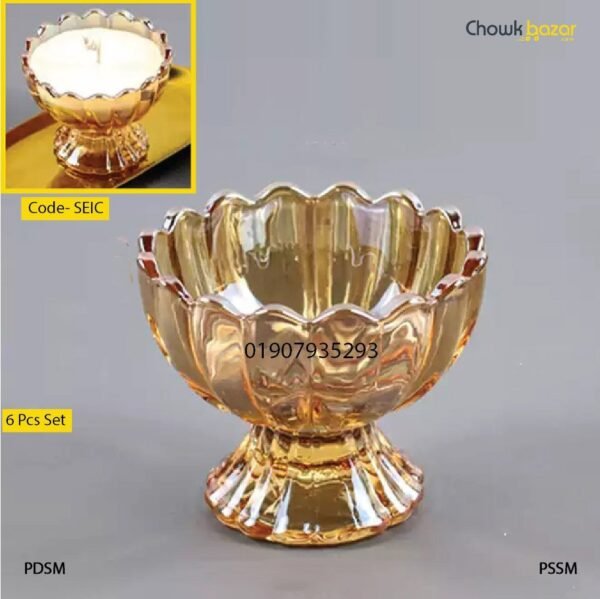 Ice-cream cup set 6 pcs- SEIC - Image 1