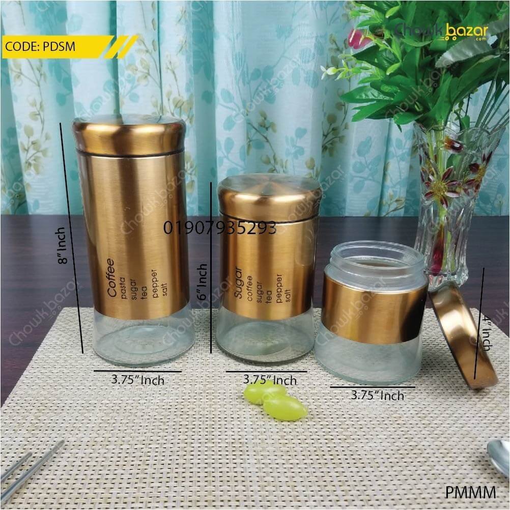 Jar-set-3-pcs.jpg Jar set 3 pcs - Image 1