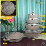 Jio exclusive granite coated cooking set 10 pcs(SE)