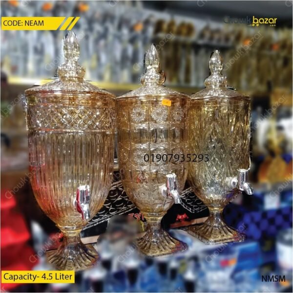 Juice dispenser golden color GWD4.5LML - Image 1