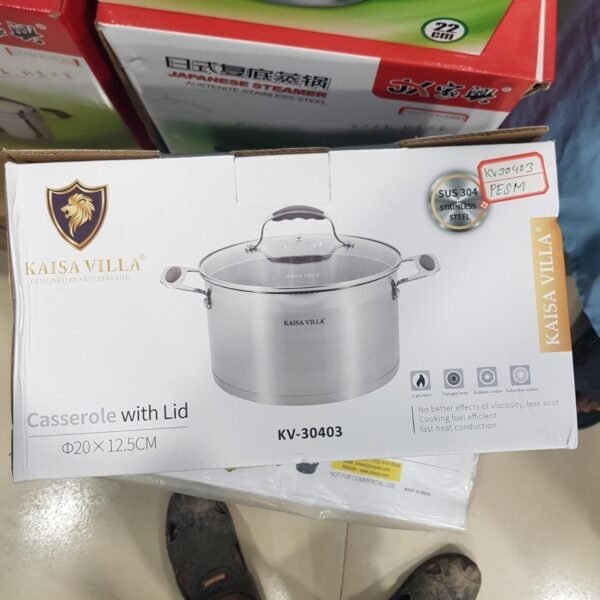 Kaisa villa stainless steel Saucepan KV30403(HR) - Image 2
