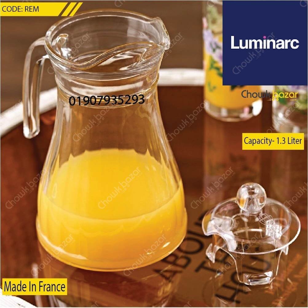 LUMINARC-JUG-1.3-LITER.jpg Luminarc juice jug- 1.3 Liter - Image 1