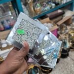 Light Luxury French Diamond Glass Coasters Set - Image 2
