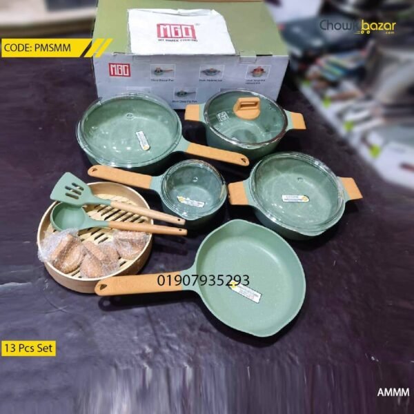 Mgc granite coated cooking set- 13 pcs - Image 1