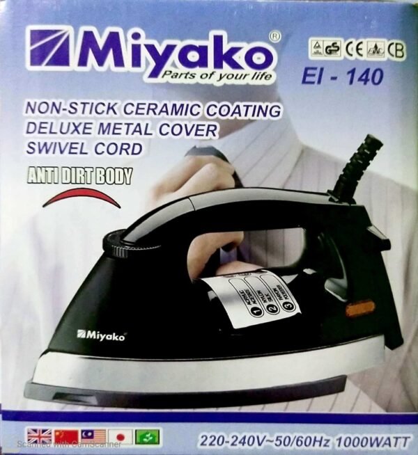 Miyako dry iron - Image 1