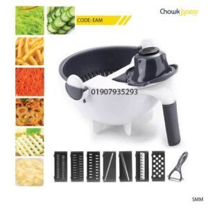 Multifunctional Vegetable Cutter with Drain Basket