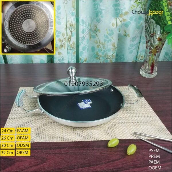 Nonstick korai with lid - Image 1