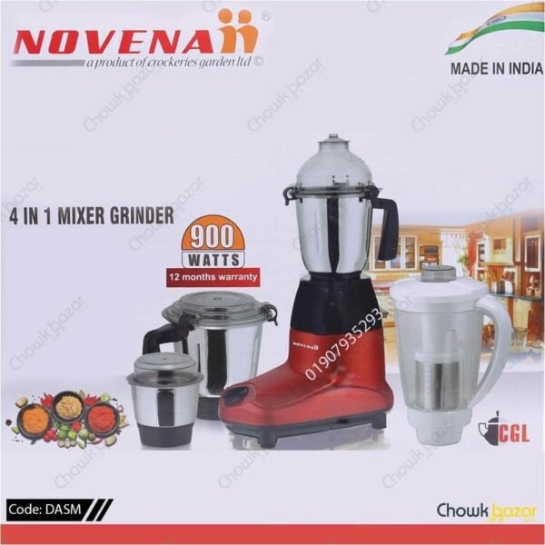 Novena blender 4 in 1 - Image 1