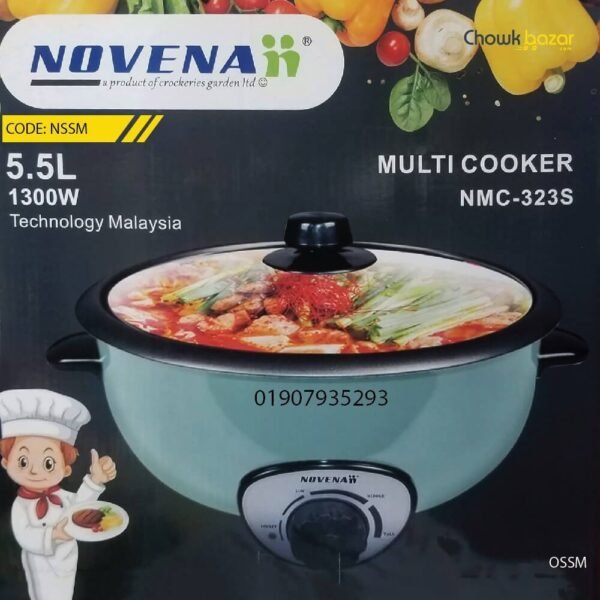 Novena multicooker- 5.5 liter - Image 1