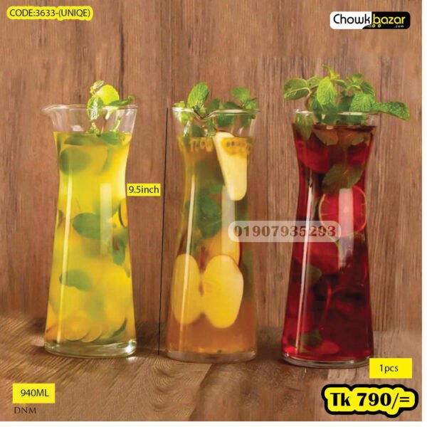 Ocean glass 940ml (3633-UNIQE) - Image 1