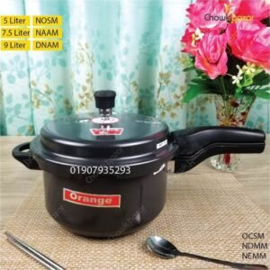 Orange preassure cooker