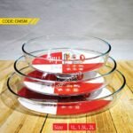 3pcs oval shape serving Dish